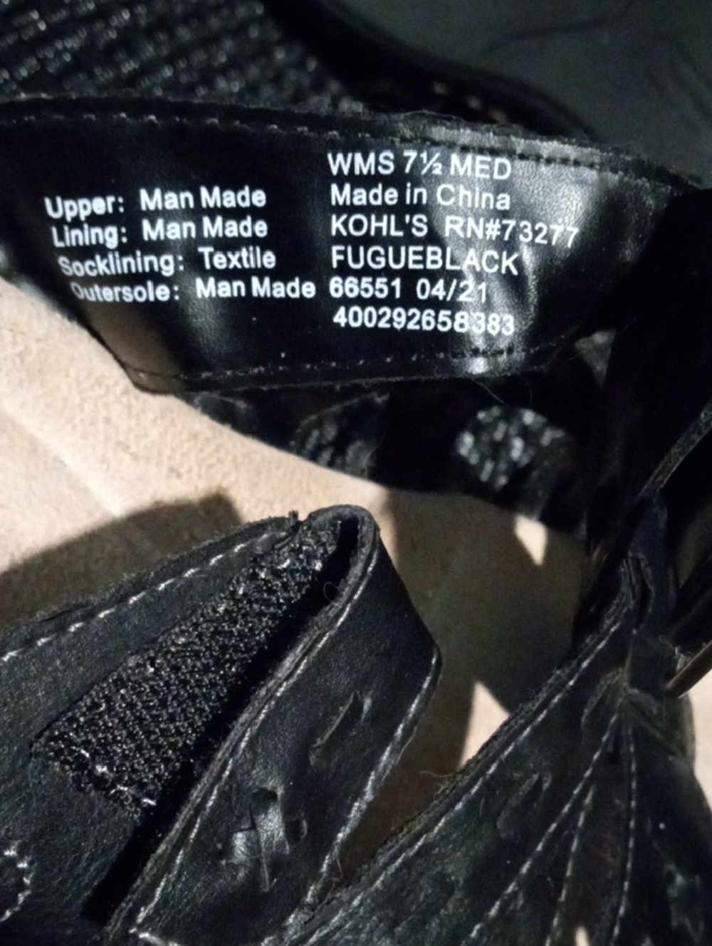 croft & barrow Black Multi-Strap Ortholite Slide Sandals - Picture 7 of 14